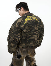 Vintage Camo Bomber Jacket - COPPING THREADS - ArguE CulturE